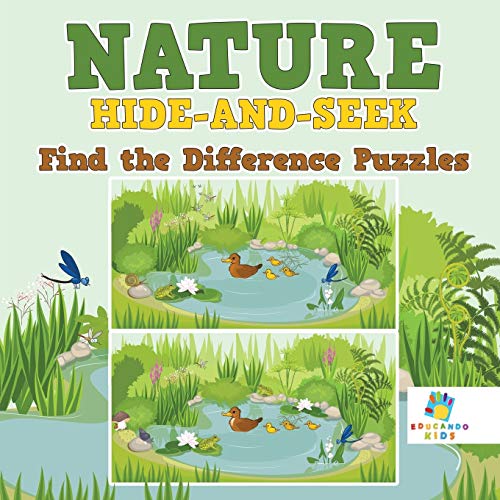 Nature Hide-And-Seek Find the Difference Puzzles