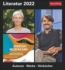 Literatur Kulturkalender 2022 - Tagesabreißkalender zum Aufstellen oder Aufhängen - Tischkalender mit Autorenzitaten und bekannten Romanauszügen - 15,4 x 16,5 cm: Autoren, Werke, Buchtipps, Hörbücher