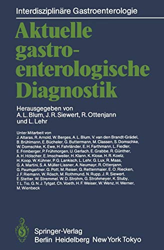 Aktuelle gastroenterologische Diagnostik (Interdisziplinäre Gastroenterologie)