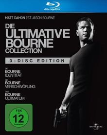 Die ultimative Bourne Collection (3 Blu-rays) [Blu-ray]