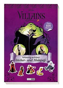 Disney Villains: Schaurig-schöner Sticker- und Malspaß: über 500 Sticker!