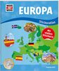 WAS IST WAS Stickeratlas Europa: mit über 100 Stickern