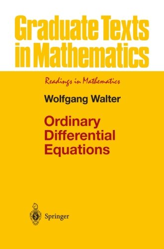 Ordinary Differential Equations (Graduate Texts in Mathematics)