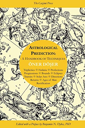 Öner Döşer Astrological Prediction, A Handbook Of Techniques