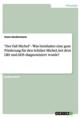 Der Fall Michel - Was beinhaltet eine gute Förderung für den Schüler Michel, bei dem LRS und ADS diagnostiziert wurde?