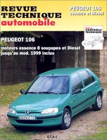 Revue technique automobile, n° 539.5. Peugeot 106 essence 92/99 & diesel 93/99