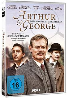 Arthur & George / Der komplette Dreiteiler mit Martin Clunes als Sherlock-Holmes-Erfinder Arthur Conan Doyle von WME Home Entertainment | DVD | Zustand sehr gut