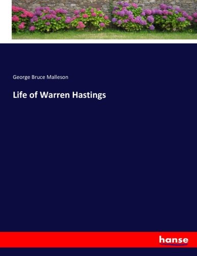 Life of Warren Hastings
