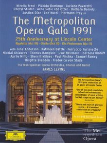 The Metropolitan Opera Gala - 25th Anniversary At The Lincoln Center [2 DVDs]