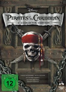 Pirates of the Caribbean - Die Piraten-Quadrologie [8 DVDs]