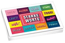 Starke Worte - Postkartenset: 18 Postkarten mit Bibelversen zum Verschicken oder Selberfreuen.