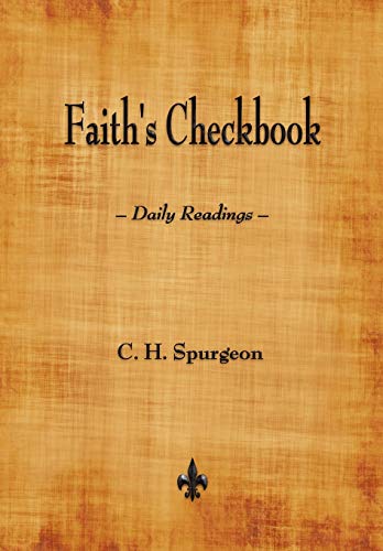 Faith's Checkbook