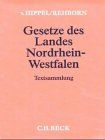 Hippel-Rehborn Gesetze des Landes Nordrhein-Westfalen, Grundwerk ohne Fortsetzung