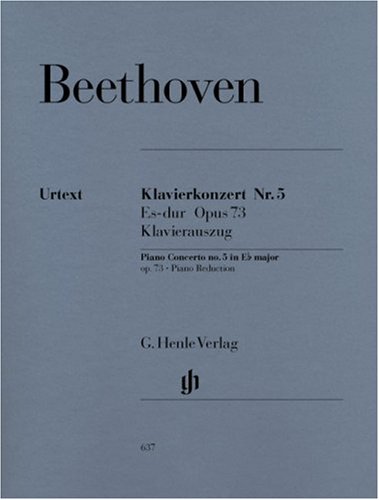 Ludwig van Beethoven - Klavierkonzert Nr 5 Es-dur op 73 - Ludwig van Beethoven - Klavierkonzert Nr 5 Es-dur op 73 Kartoniert (TB)