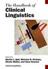 The Handbook of Clinical Linguistics (Blackwell Handbooks in Linguistics)