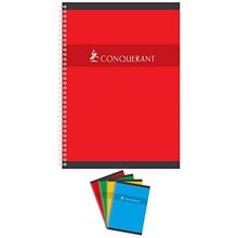 CONQUERANT SEPT Spiralbuch, DIN A4, kariert, 90 Blatt VE=1