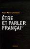 Etre et parler français