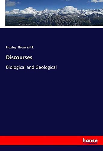 Discourses: Biological and Geological