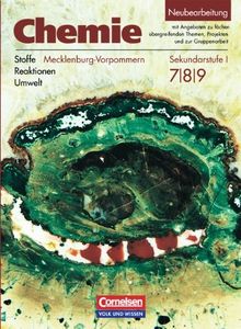 Chemie: Stoffe - Reaktionen - Umwelt - Regionale Schule Mecklenburg-Vorpommern: 7.-9. Schuljahr - Schülerbuch