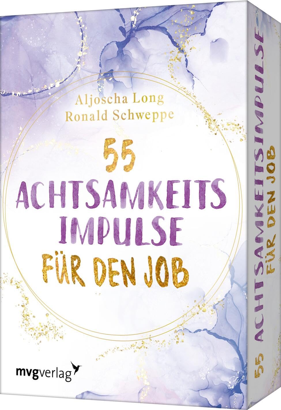 55 Achtsamkeitsimpulse für den Job: Kartendeck mit Übungen und Inspirationen für mehr Gelassenheit, Lebensfreude, Stressabbau, Glück. Geschenk für Berufstätige in Büro, Home-Office