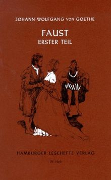 Hamburger Lesehefte, Nr.29, Faust I: Der Tragödie 1. Teil