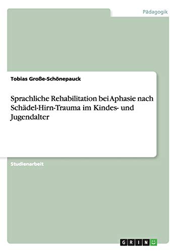 Sprachliche Rehabilitation bei Aphasie nach Schädel-Hirn-Trauma im Kindes- und Jugendalter
