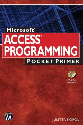 Julitta Korol Microsoft Access Programming Pocket Primer