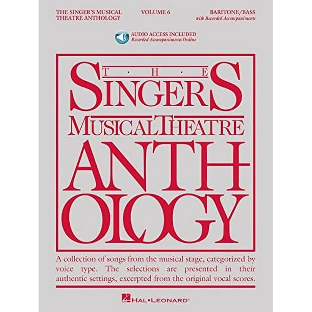 unbekannt The Singer's Musical Theatre Anthology - Volume 6, Baritone/Bass Book/Online Audio