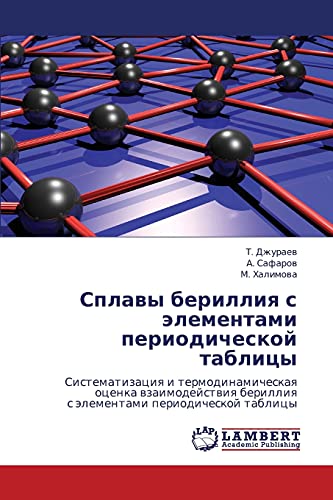 Splavy berilliya s elementami periodicheskoy tablitsy: Sistematizatsiya i termodinamicheskaya otsenka vzaimodeystviya berilliya s elementami ... berilliq s älementami periodicheskoj tablicy