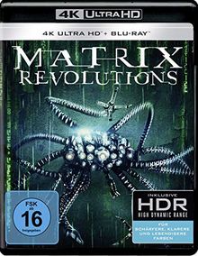 Matrix Revolutions  (4K Ultra HD) (+ Blu-ray 2D) (+ Bonus-Blu-ray) von Wachowski, Larry, Wachowski, Andy | DVD | Zustand sehr gut