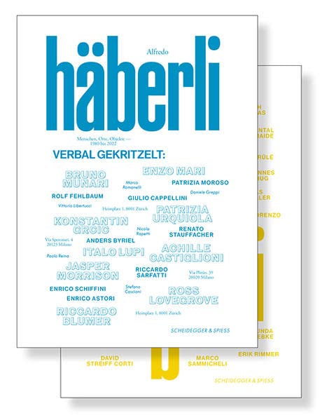 Alfredo Häberli - Verbal gekritzelt - Alfredo Häberli Kartoniert (TB)
