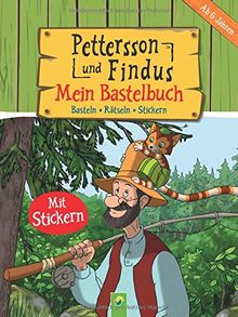 Pettersson und Findus - Mein Bastelbuch: Basteln - Malen - Rätseln