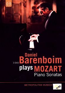 Barenboim plays Mozart-Klaviersonaten [3 DVDs]