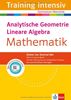 Training Intensiv Mathematik: Analytische Geometrie und Lineare Algebra mit Lern-Videos online