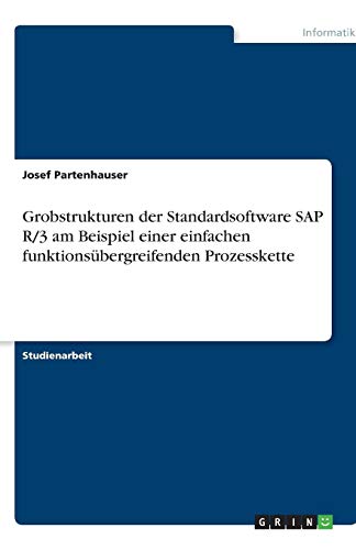 Grobstrukturen der Standardsoftware SAP R/3 am Beispiel einer einfachen funktionsübergreifenden Prozesskette
