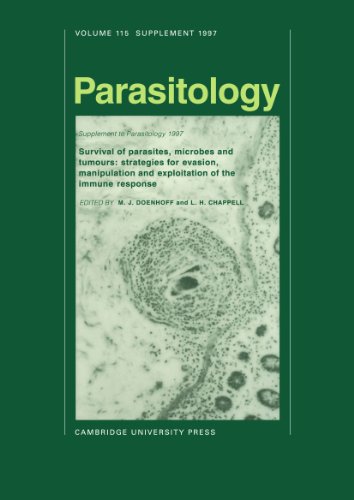 M Doenhoff Survival Of Parasites, Microbes And Tumours, Strategies For Evasion, Manipulation And Exploitation Of The Immune Response (Parasitology, Band 115)