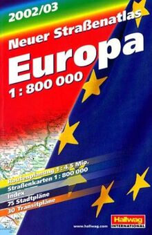 Neuer Straßenatlas Europa 2002/2003. 1 : 800 000 | Buch | Zustand gut