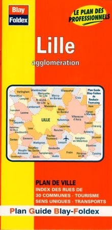 Plan de ville : Lille (avec un index)