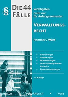 44 Fälle Verwaltungsrecht