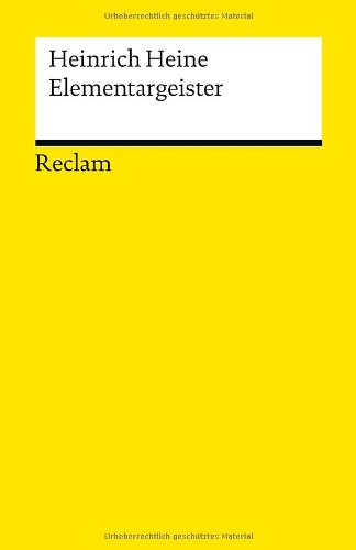 Heinrich Heine Elementargeister
