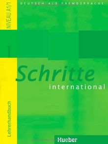 Schritte international 1: Deutsch als Fremdsprache / Lehrerhandbuch