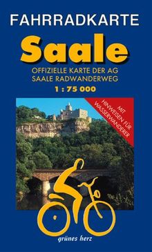 Saale1 : 75.000 Fahrradkarten-Set: Mit den Karten: "Saale 1: Fichtelgebirge - Saalburg", "Saale 2: Saaldorf - Rudolstadt", Saale 3: Rudolstadt - ... - Barby". Mit Hinweisen für Wasserwanderer