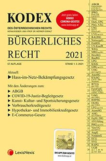 KODEX Bürgerliches Recht 2021 - inkl. App