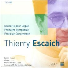 Escaich - Concerto pour orgue / Symphonie n°1 / Fantaisie concertante von Thierry Escaich, Olivier Latry (orgue) | CD | Zustand sehr gut