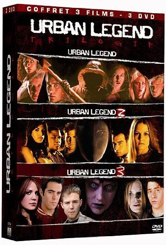 Coffret urban legend : urban legend 1 ; urban legend 2 ; urban legend 3