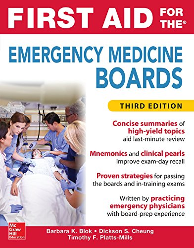 First Aid for the Emergency Medicine Boards