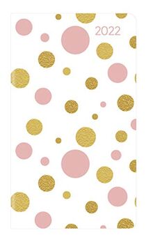 Slimtimer Style Punkte 2022 - Taschen-Kalender 9x15,6 cm - Weekly - 128 Seiten - Notiz-Buch - mit Info- und Adressteil - Alpha Edition