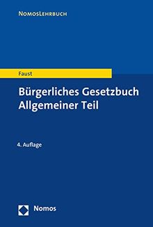 Bürgerliches Gesetzbuch Allgemeiner Teil