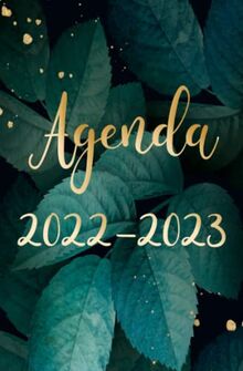 Agenda 2022-2023: planificateur Scolaire journalier ,un jour par page -tropicale- format A5 / calendrier étudiants, cahier de texte pour enfant et ado ... et garçon,pour le primaire collège et lycée