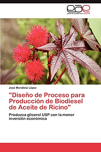 Diseño de Proceso para Producción de Biodiesel de Aceite de Ricino: Produzca glicerol USP con la menor inversión económica